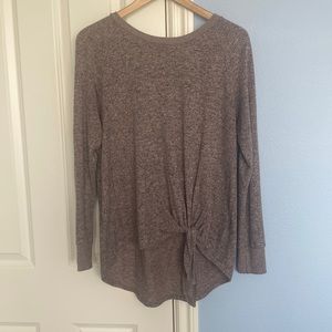 Cute tie front tunic